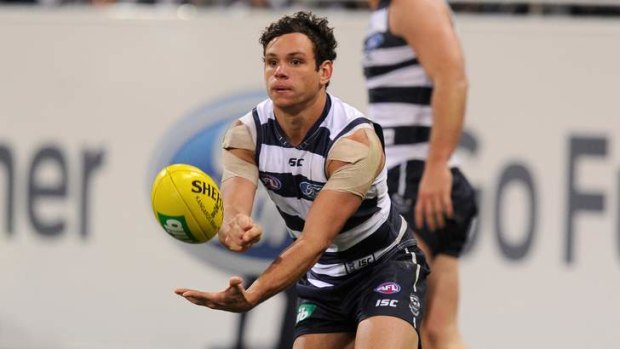Geelong's Steven Motlop has  yet to watch this year's grand final, such was the pain of missing out.