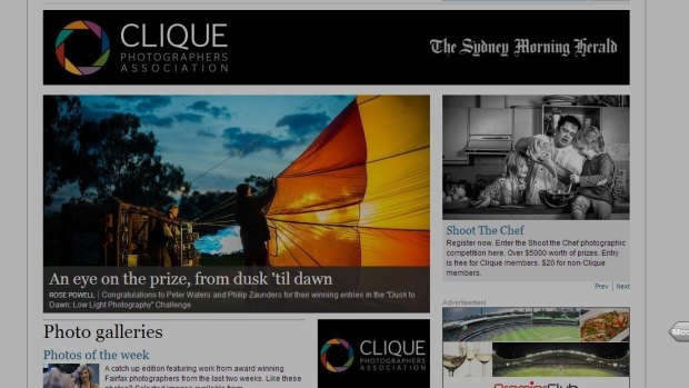 Clique is a community for amateur photographers. Go to www.smh.com.au/national/clique to enjoy the stunning images contributed each month.
