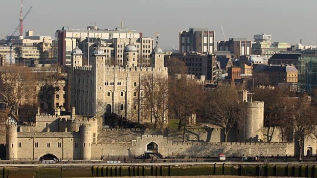 The Tower of London ... 10 years ago it would have cost Australians $42.55 to get in, today it's just $31.70.