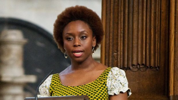 Nigerian author Chimamanda Ngozi Adichie.