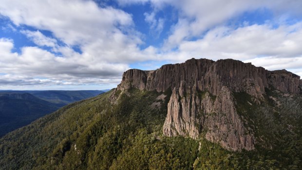 Mount Oakleigh, near the Overland Track, last week.