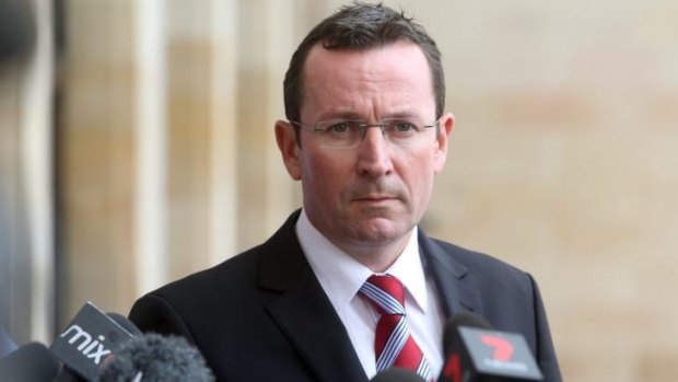 WA opposition leader Mark McGowan said Premier Colin Barnett has no authority to amalgamate Perth's councils.