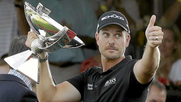 Reversal of fortune: Henrik Stenson, of Sweden has claimed the biggest pay cheque in golf.