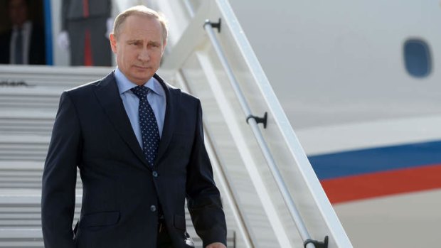Global pressure to impose new sanctions on Russia: Russia's President Vladimir Putin.