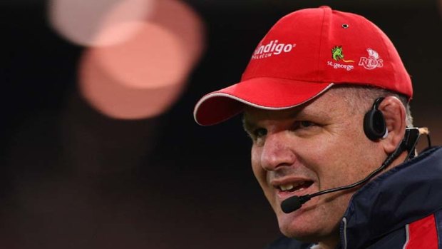 Queensland Reds coach Ewen McKenzie adapted his team's style of play in the 2011 season.