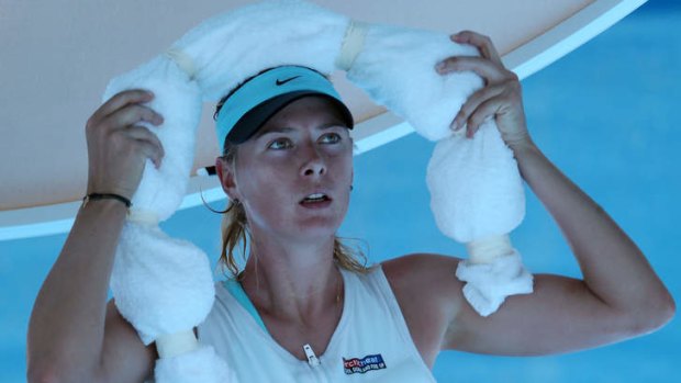 "There are just a lot of questions in the air that maybe should be solved": Maria Sharapova of Russia.