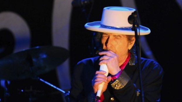 Bob Dylan's magnificently ravaged voice was a gift for battered believers.