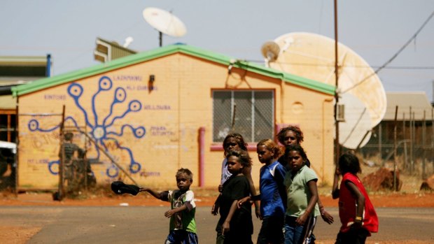Children of Yuendumu, 300 kms northwest of Alice Springs.