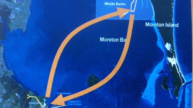 Building a new Brisbane Airport runway: the sand route.