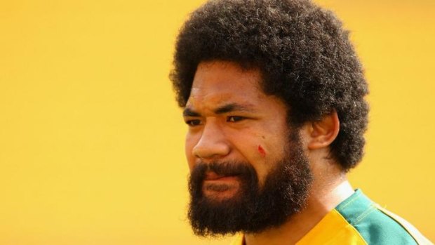 Worthy cause: Wallabies hooker Tatafu Polota-Nau is considering donating his brain to science.