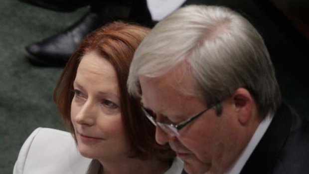"I'm not going anywhere. I'm doing this job because I'm the best person to do it" ... Prime Minister Julia Gillard.