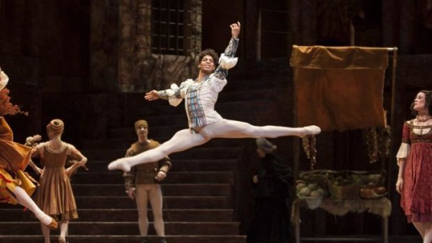 Carlos Acosta in Sir Kenneth MacMillan's ballet Romeo & Juliet.