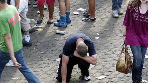 A celebration ends in tragedy at the Love Parade festival.
