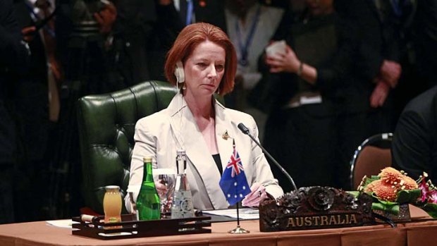 Focused ... Julia Gillard has a plan to secure Australia's future in Asia.
