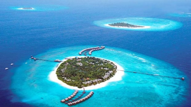 Under threat &#8230; most of the Maldives could be uninhabitable by 2100.