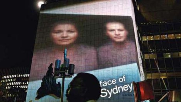 The 2006 Faces of Sydney based on an art project commissioned by the City of Sydney.