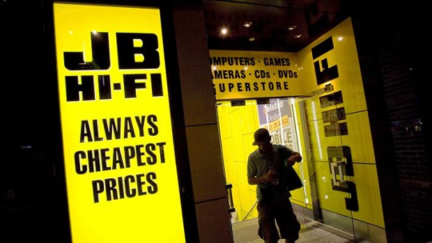 JB Hi-Fi can shift sales online but the sector in which it operates is at a tipping point.