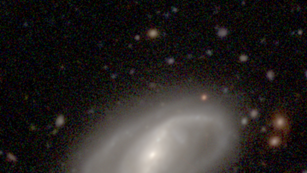 A high-spin galaxy as it spreads its arms.