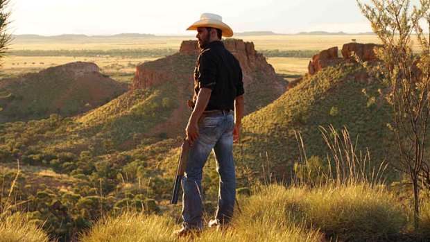 Aaron Pedersen stars as a lawman investigating the death of a teenage girl in the outback in Ivan Sen's <i>Mystery Road</i>.
