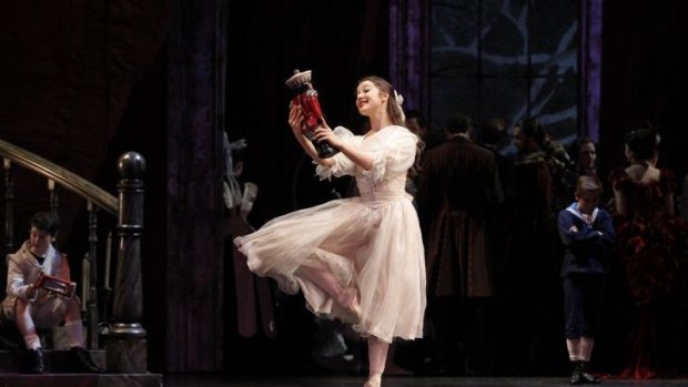 Clara: Benedicte Bemet in The Australian Ballet production of The Nutcracker, which will screen live on ABC.