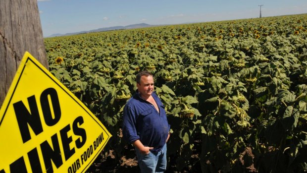 Local farmer Tim Duddy has been among those calling for a bar on coal mines in the Liverpool Plains.