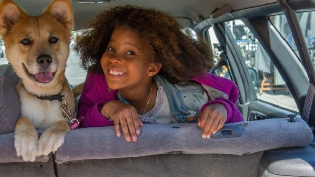 Endearing: Quvenzhane Wallis as Annie.