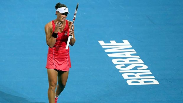 Samantha Stosur &#8230; grappling with injury and demons.