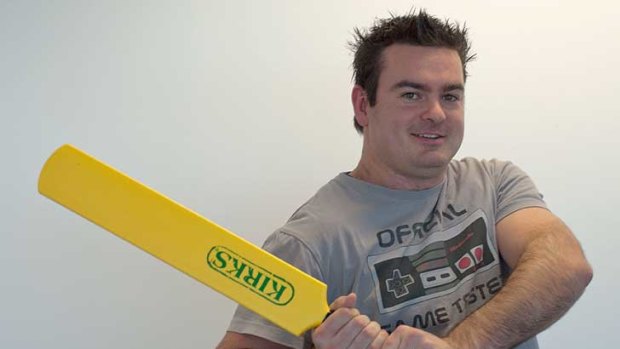 Nathan Smale says the site was originally set up as a joke among fans of Mike Hussey, who preferred the nickname "The Huss Bucket" to "Mr Cricket".