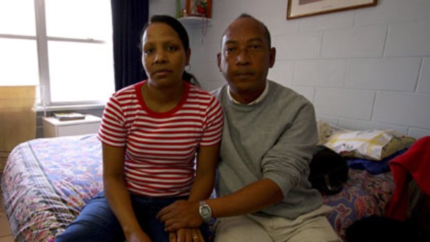 Victims ... Frances and Alain Townsend from Mauritius say they were tricked into spending their life savings on false information.