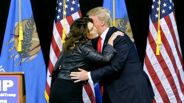 Is former Republican vice-presidential candidate Sarah Palin the wazzette to Republican presidential candidate Donald Trump's wazzock?