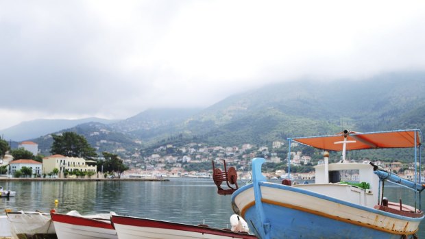 伊萨卡岛的希腊小岛。