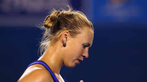 Down and out ... Alicia Molik