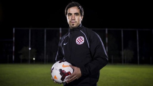 Canberra's Andy Rakic has returned home after playing soccer professionally in Europe and is playing for the club he played for in juniors, Canberra FC.