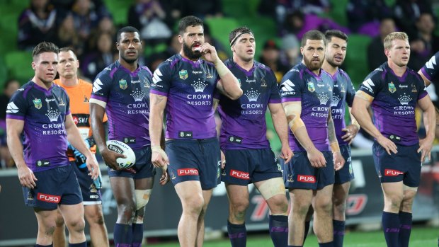 Penalty rate: The Melbourne Storm are the most penalised team in the NRL.