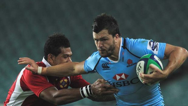 Playing to his strengths ... Adam Ashley-Cooper.