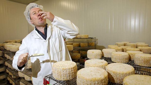 French-born cheesemaker Franck Beaurain was brought in to expand the cheese range in 2009.
