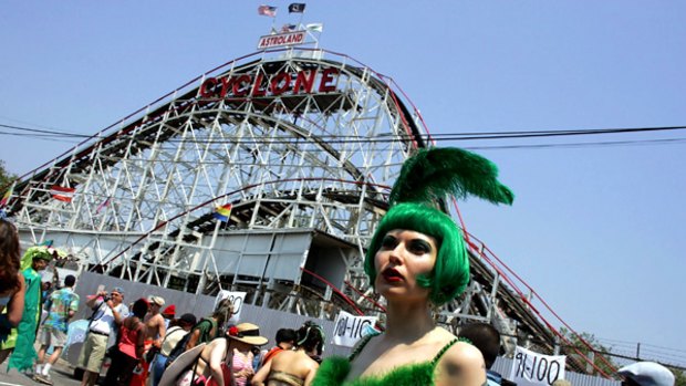 On with the sideshow ... Coney Island.