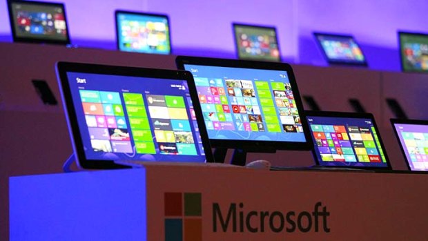 Windows 8: On the rise, but far from dominant.