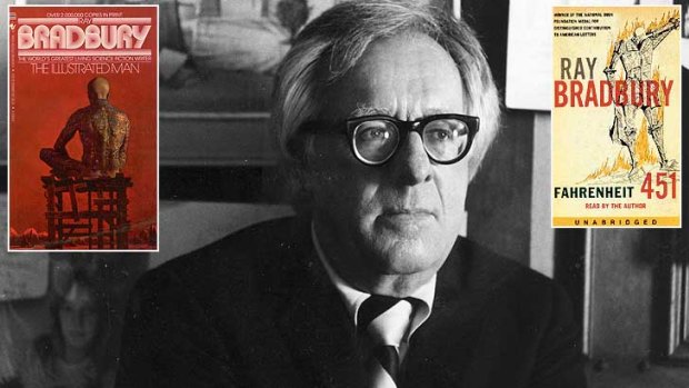 Ray Bradbury ... a literary legend.