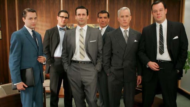 The Mad Men series is helping to renew interest in male grooming.