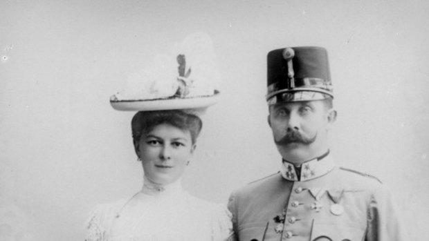 Archduke Franz Ferdinand and Duchess Sophie.