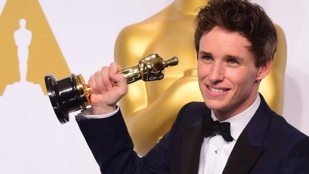 Eddie Redmayne, won best actor for<i>The Theory of Everything</i> at this year's Oscars.