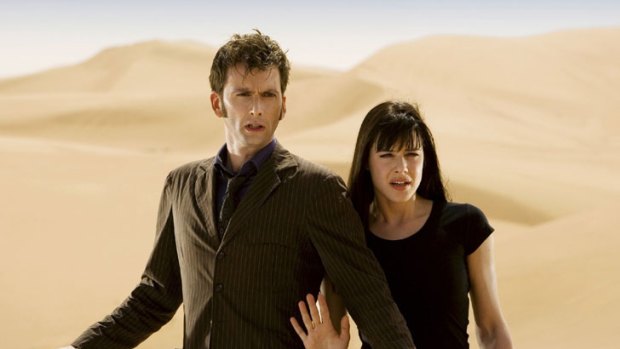Sands of time ... Doctor Who pursues a jewel thief and rescues a small planet named Earth.