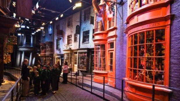 Wand-erful: The Harry Potter studio at Leavesden.