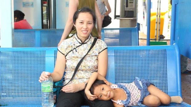 Chosen Australia ... the Chinese asylum seekers intercepted on the way to New Zealand.