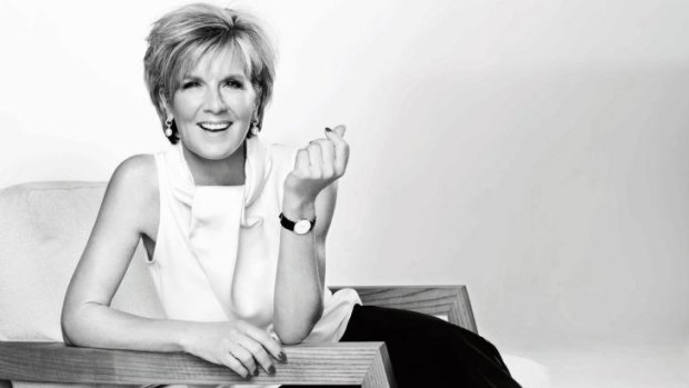 Living the dream: <i>Harper's Bazaar</i> nominates Julie Bishop as its 2014 Woman Of the Year.