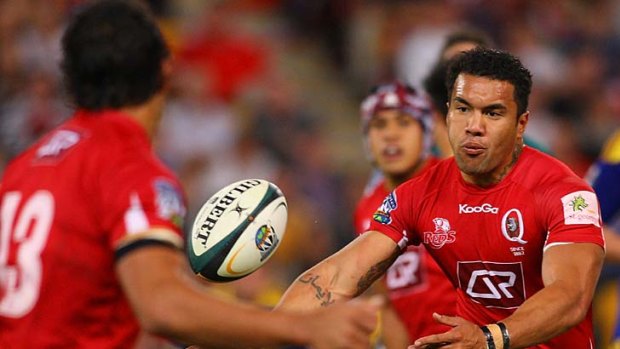 Queensland Reds take on Super 15's new boys the Melbourne Rebels at Suncorp.