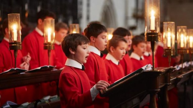 Radiant solos: The Choir of King's College, Cambridge.