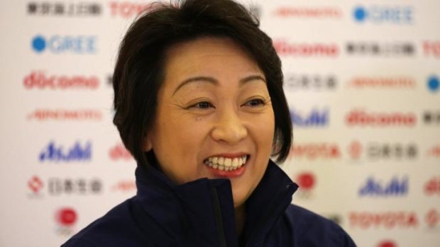 Mother of three and head of Japan's Sochi delegation, Seiko Hashimoto.