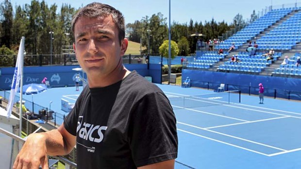 ''I think all the pressure is on Bernard'' &#8230; Marinko Matosevic has drawn the giant-killing Bernard Tomic as his first-round opponent in the Sydney International.
